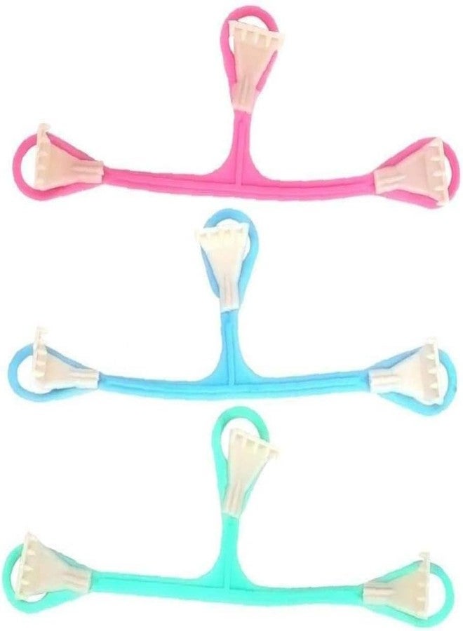 DPWOUM 3Pcs Baby Plastic Diaper Fasteners Nappy Belts Baby Diaper Belt Buckles Practical Design Use with Cloth Prefolds and Flats Pins and Fasteners Cloth Diapers and Accessories - Image 4